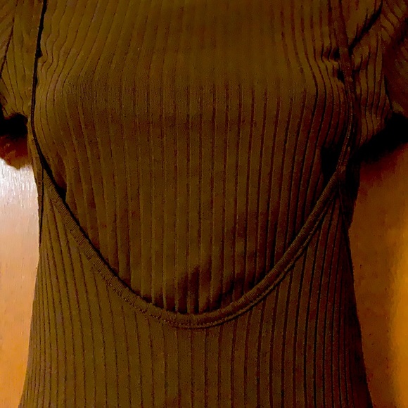 Chocolate Ribbed Two Piece Set 🤎 - Picture 4 of 5